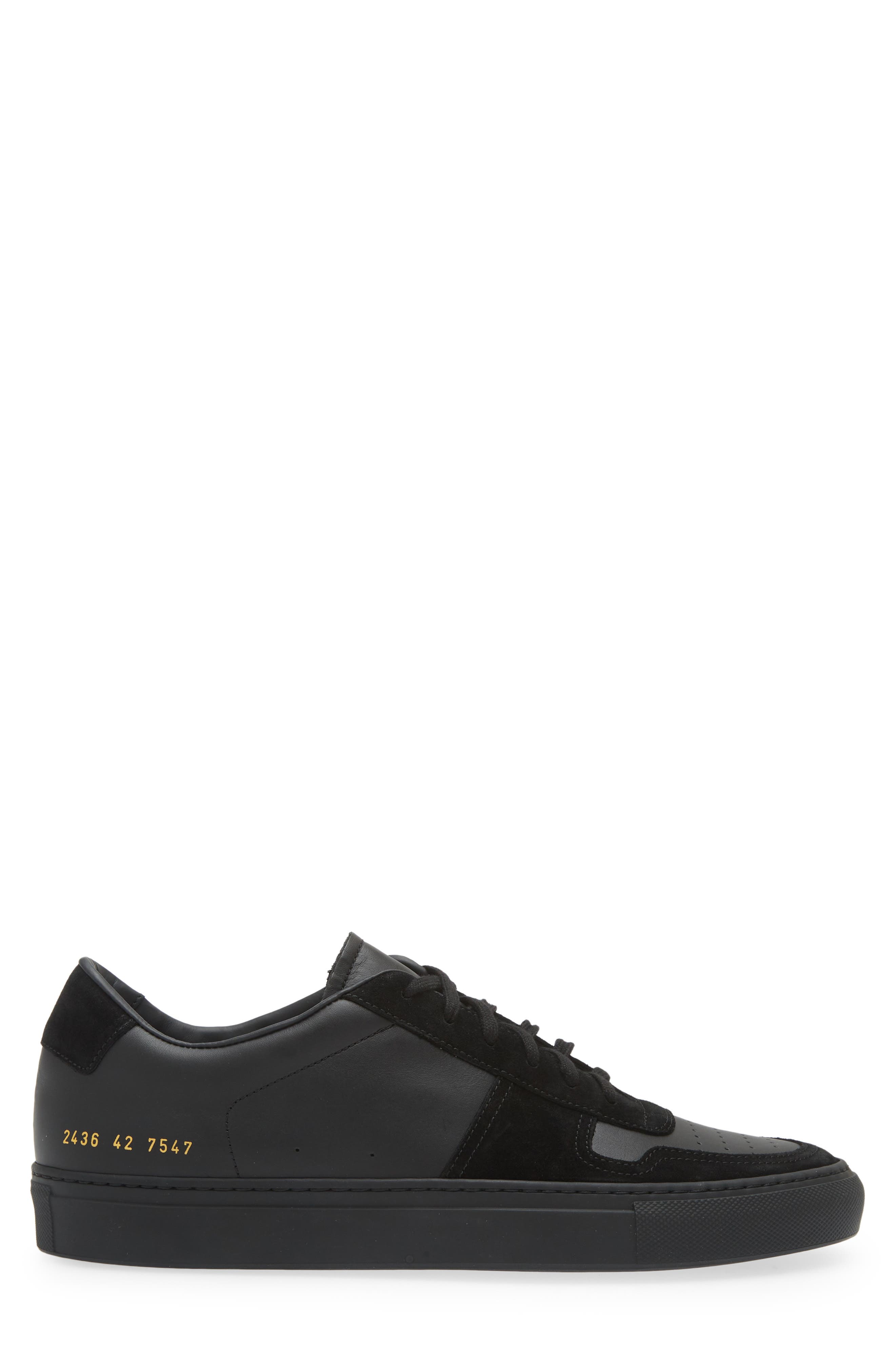Common Projects BBall Duo Sneaker, Alternate, color, Black