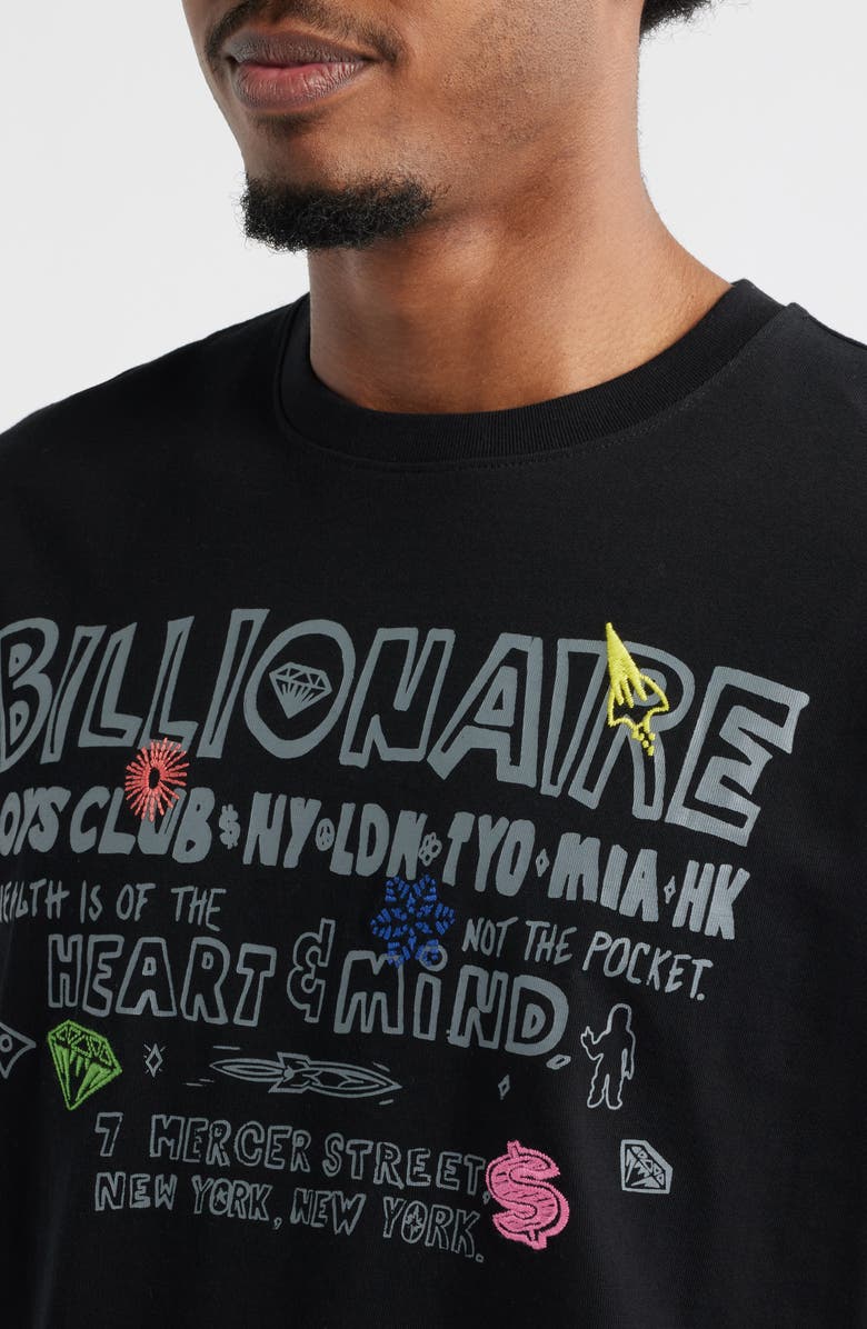 Billionaire Boys Club Satellites Graphic T-Shirt, Alternate, color, Black