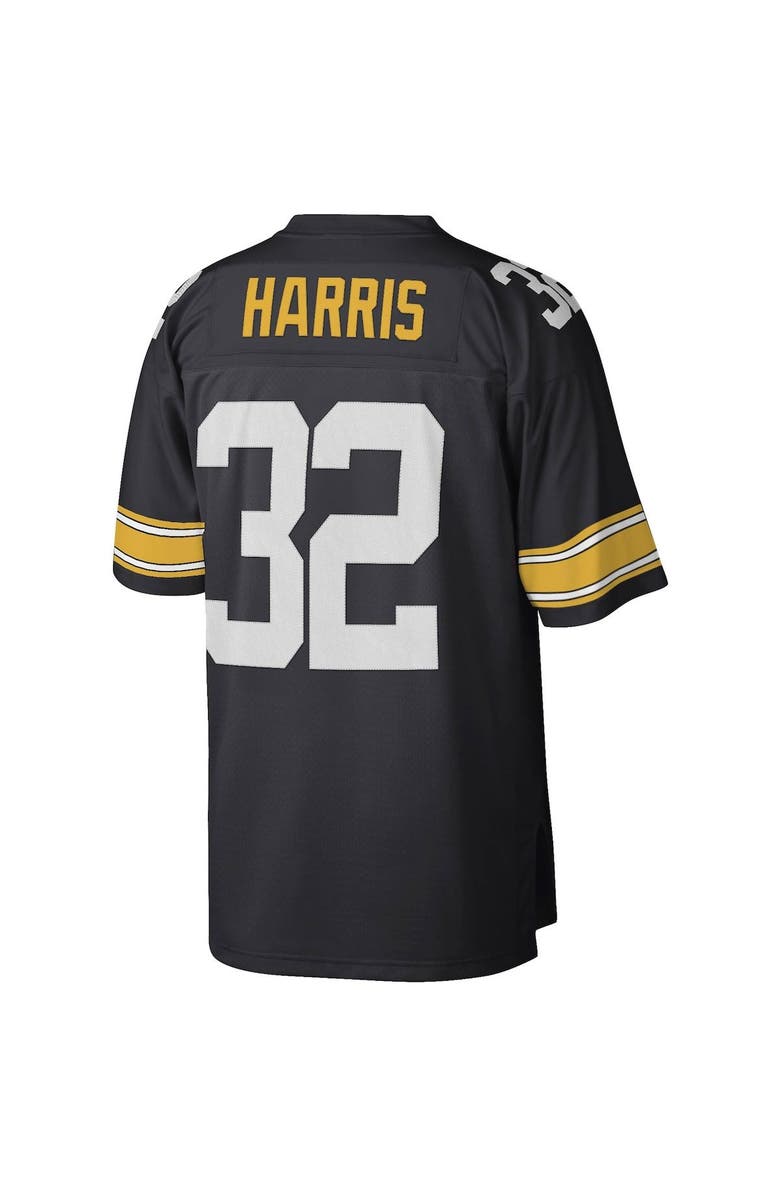 Mitchell & Ness Men's Mitchell & Ness Franco Harris Black Pittsburgh Steelers Legacy Replica Jersey, Alternate, color, Black