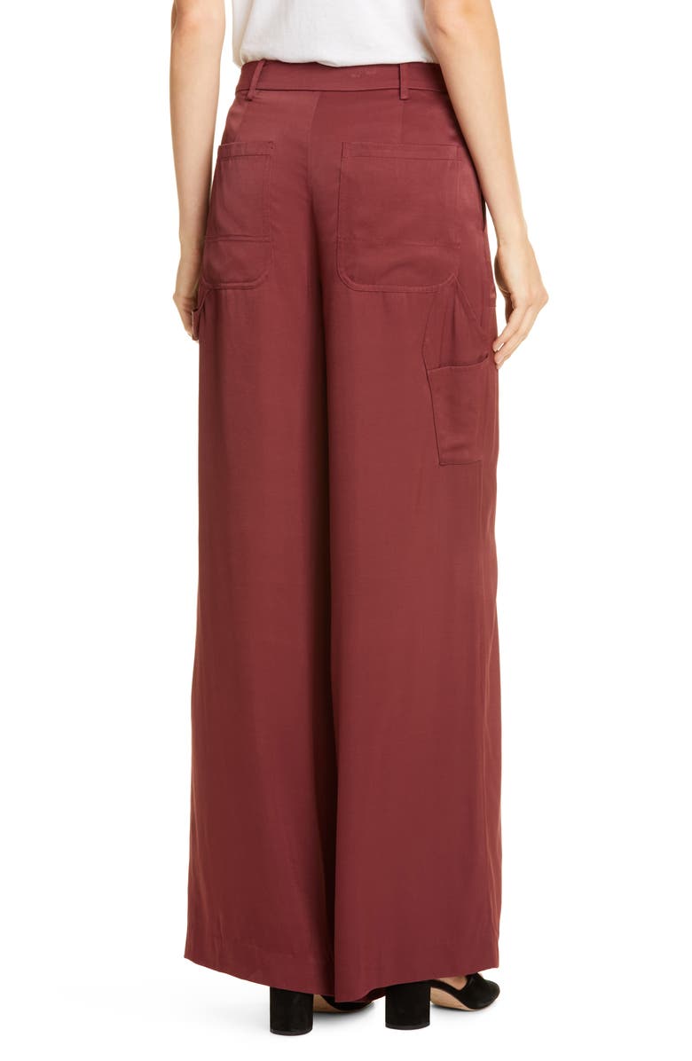 Opening Ceremony High Waist Carpenter Trousers, Alternate, color, 