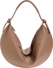 Mansur Gavriel Fortuna Leather Hobo Bag