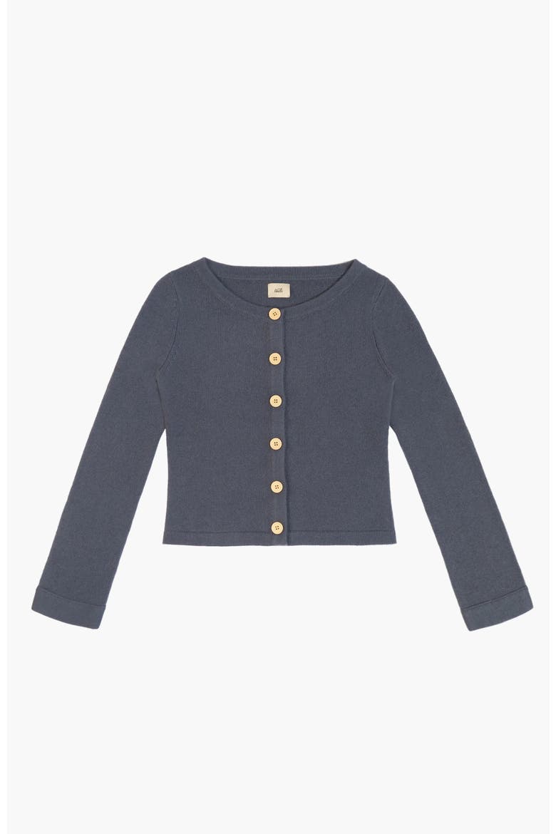 Long Sleeve Cashmere Cardigan, Main, color, Blue
