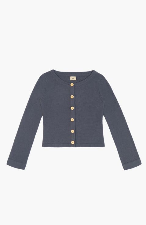 Long Sleeve Cashmere Cardigan
