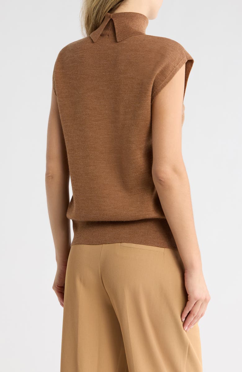 Derek Lam 10 Crosby Turtleneck Knit Sweater, Alternate, color, Mocha Mousse