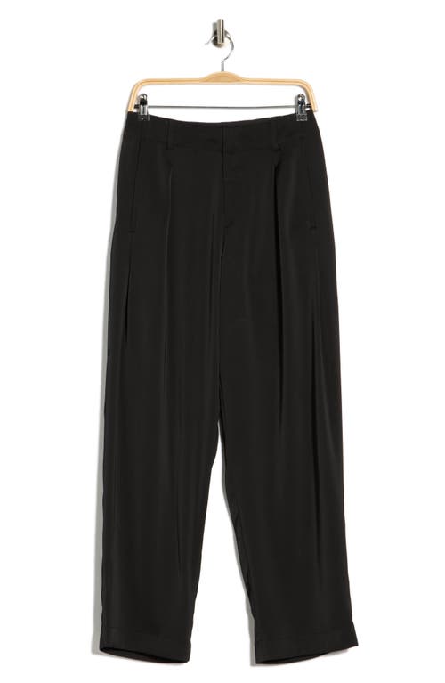 Rag & Bone Douglas Ankle Satin Pants In Black