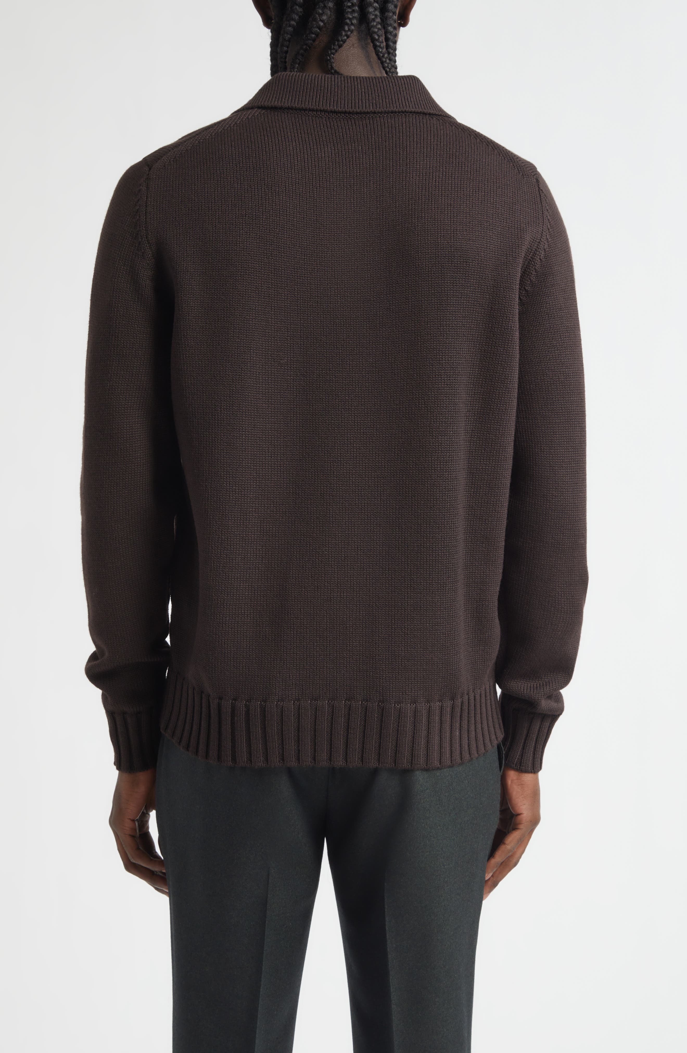 Skipper Johnny Collar Virgin Wool Polo - image 2