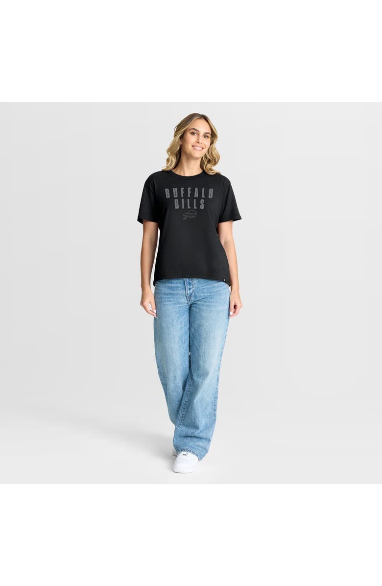 FANATICS Women's Fanatics Black Buffalo Bills Blackout Kneel Down Legacy T-Shirt, Alternate, color,