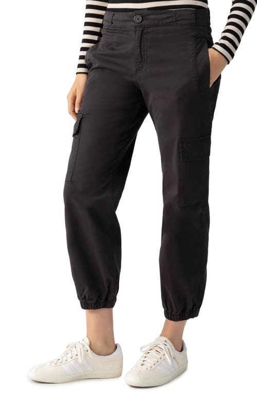 Sanctuary Womens Pocket Cotton Jogger Pants In Black