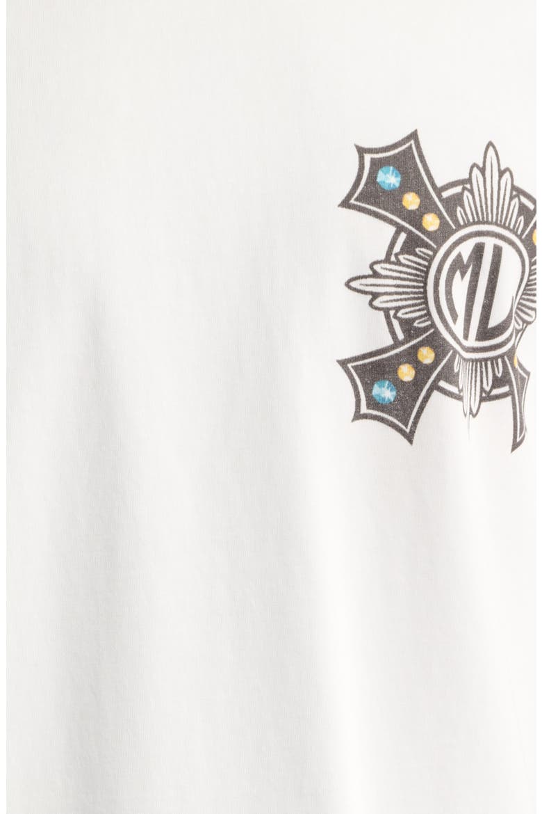 Cross Cotton Graphic T-Shirt, Alternate, color, WHITE