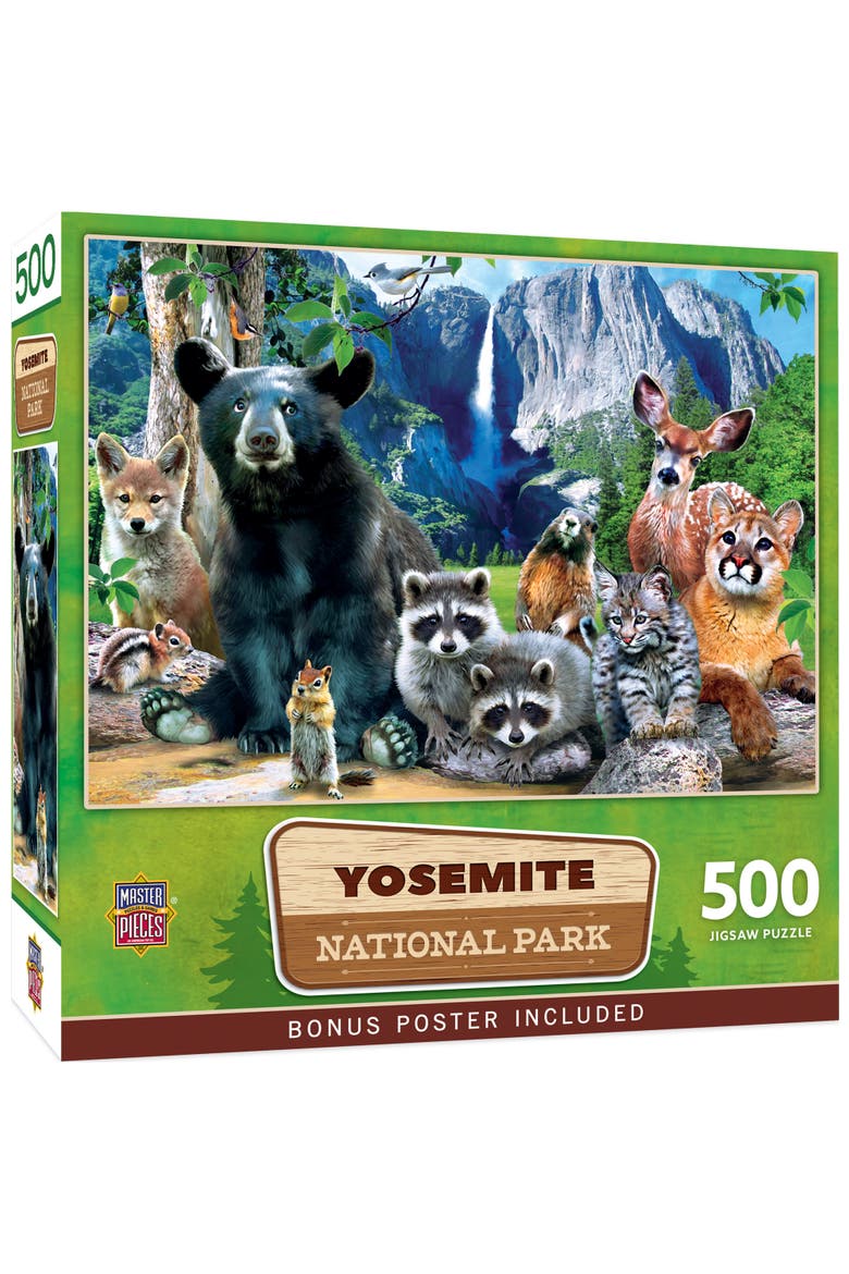 Yosemite National Park 500 Piece Puzzle, Main, color, Multicolor