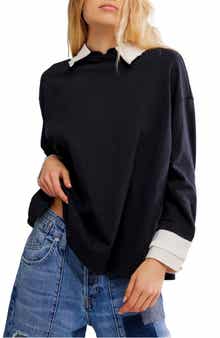 Free People Gianna Layered Look Sweater