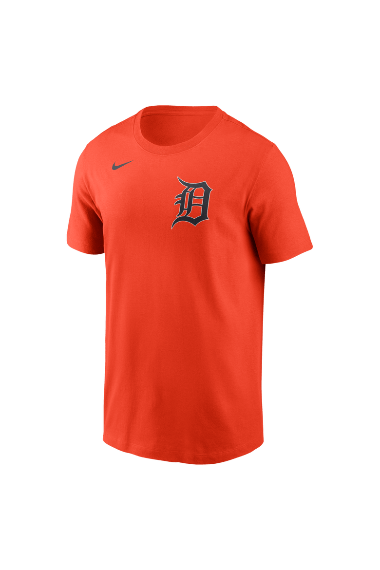Men's Nike Riley Greene Orange Detroit Tigers Name & Number T-Shirt, Alternate, color, Orange