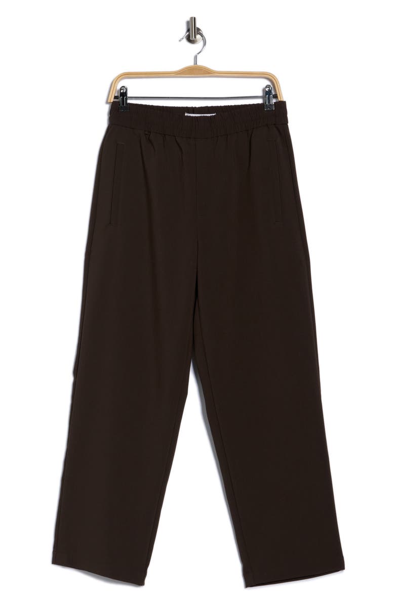 DENIM AND FLOWER Relaxed Fit Knit Pants, Alternate, color, Brown