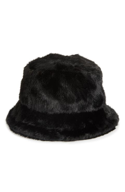 Faux Fur Bucket Hat