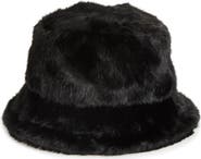 NORDSTROM RACK Faux Fur Bucket Hat