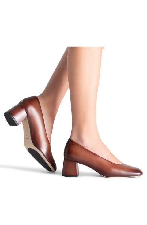 Stasia II Leather Pump