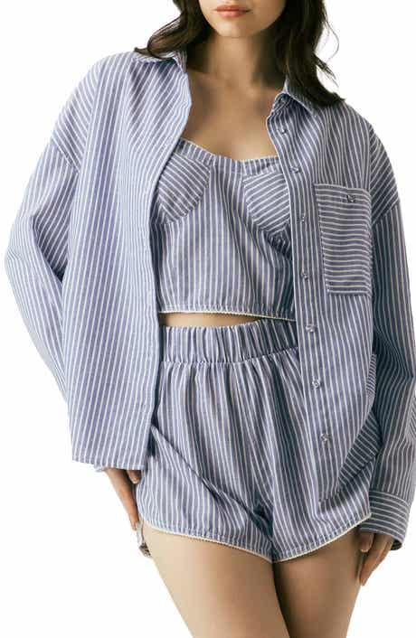BLANKNYC Stripe Button-Up Shirt