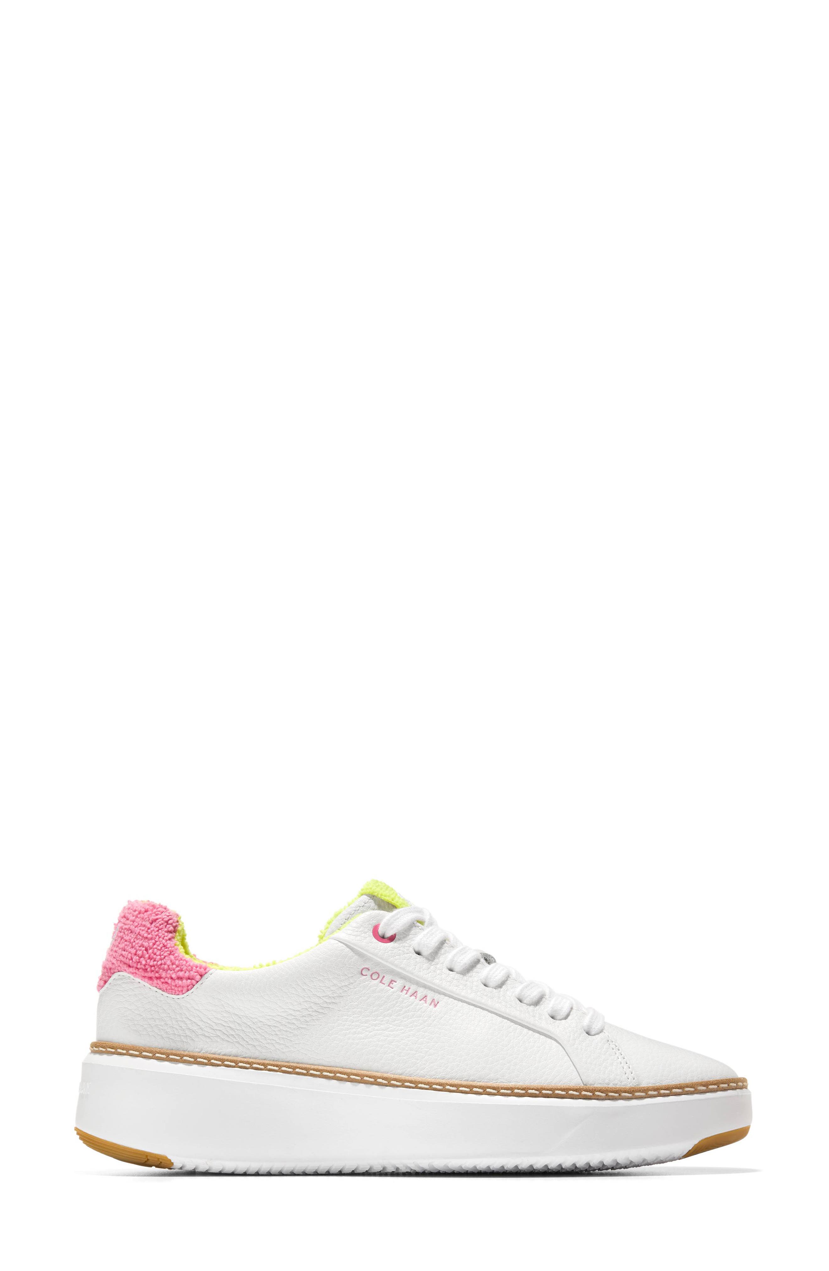 GrandPro Topspin Platform Sneaker, Alternate, color, OPTIC WHITE TUMBLED