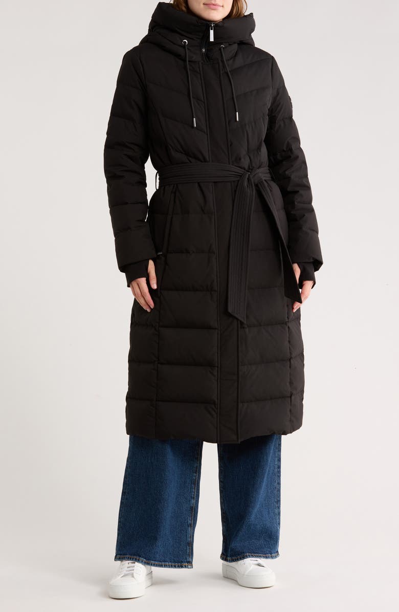 Michael Kors Missy Dogwalker Down Puffer Coat, Main, color, 