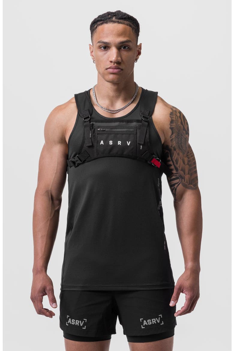 Cordura Lightweight Chest Pack, Alternate, color, Black