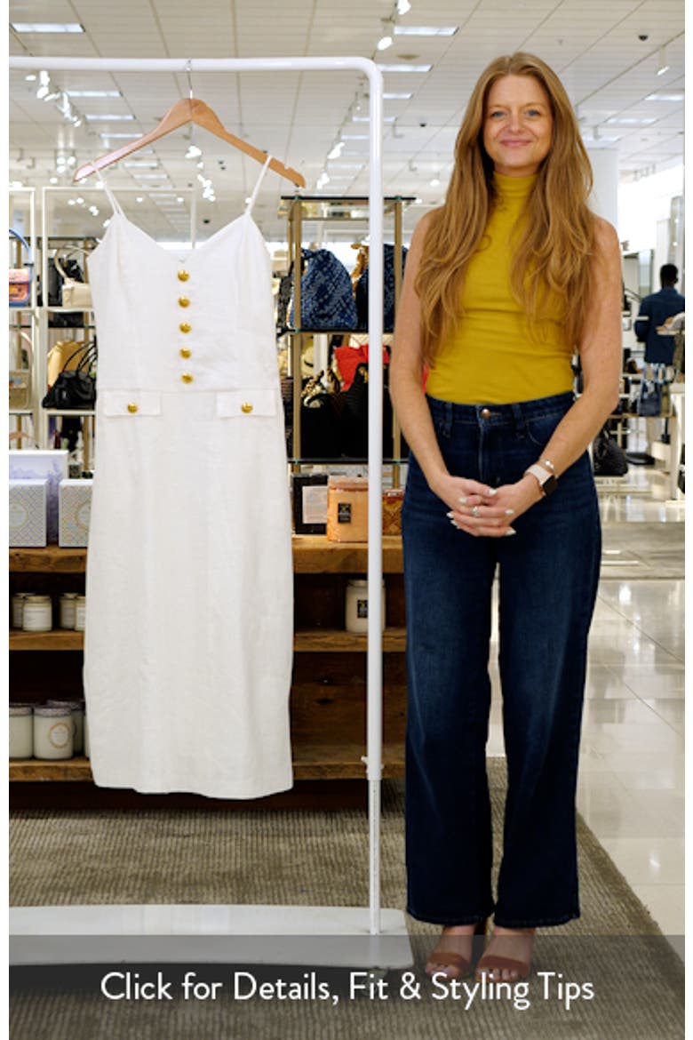 Linen Midi Dress video