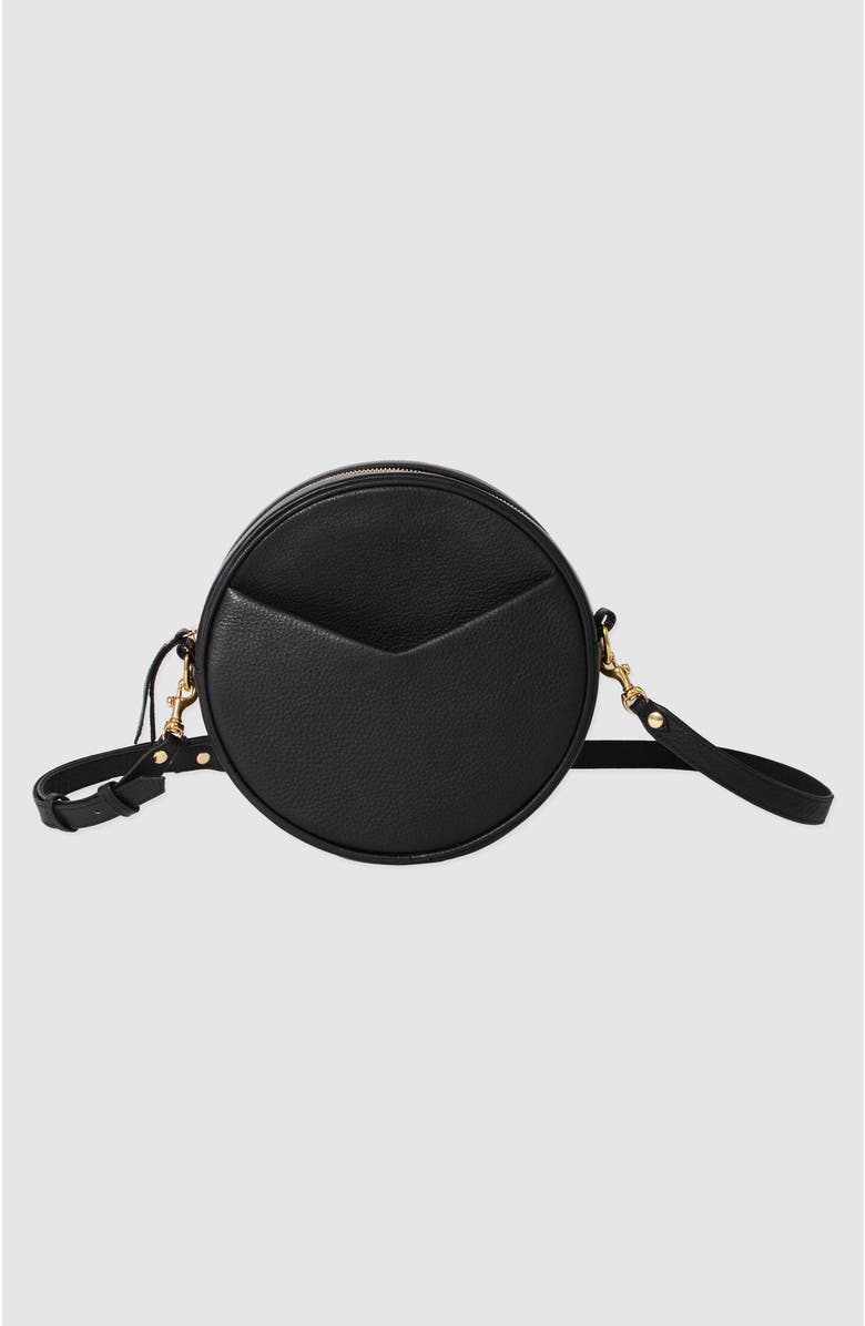 TAH Circle Bag Crossbody, Main, color, Black
