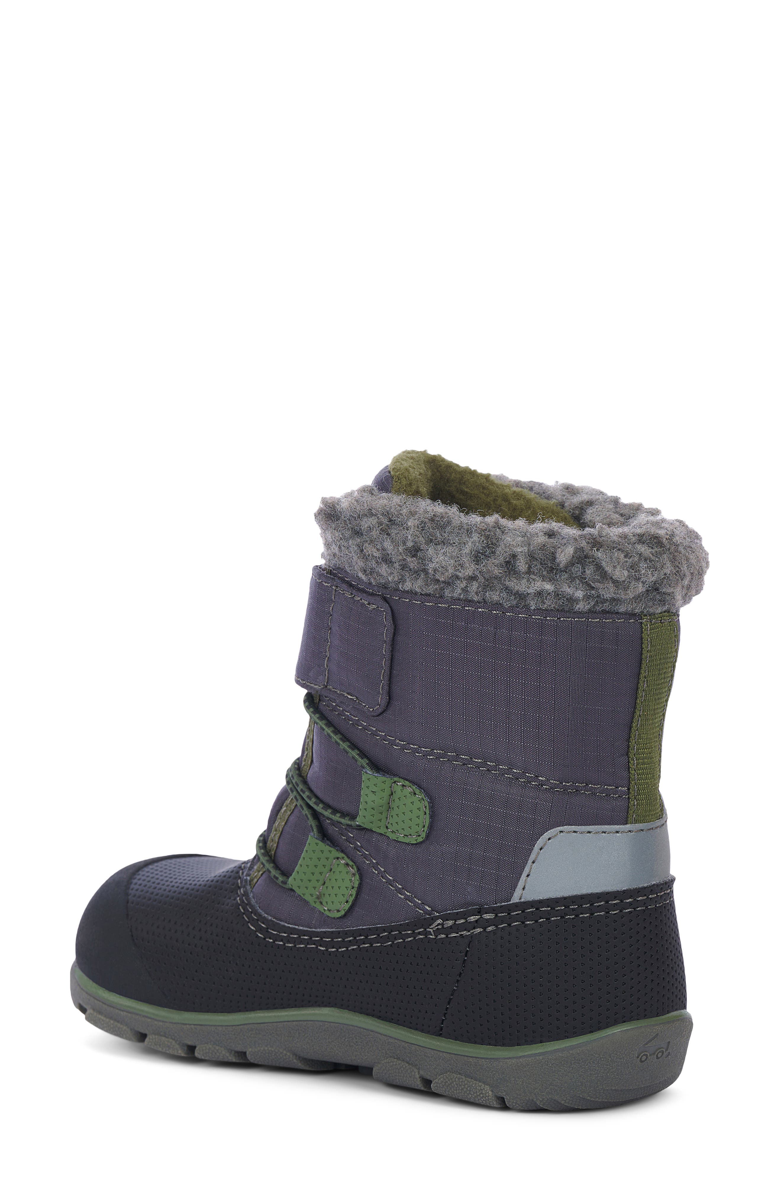 See Kai Run Kids' Gilman Waterproof Snow Boot, Alternate, color, Dark Gray