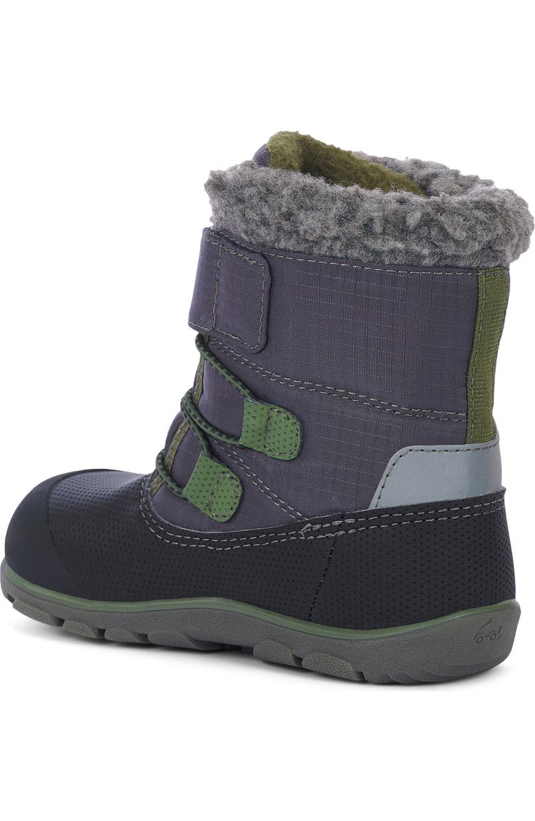See Kai Run Kids' Gilman Waterproof Snow Boot, Alternate, color, Dark Gray