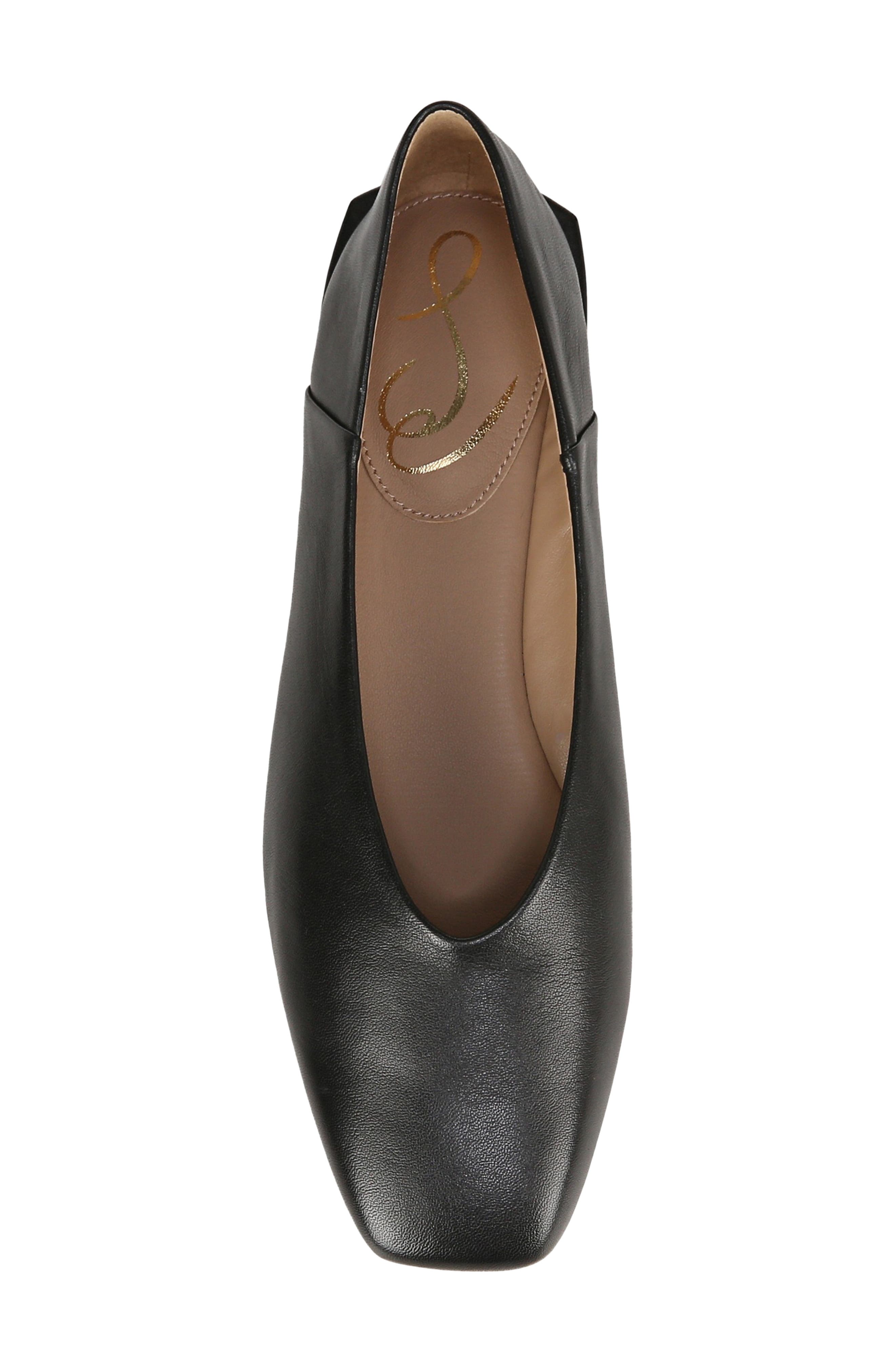 Sam Edelman Kasey Square Toe Pump, Alternate, color, Black