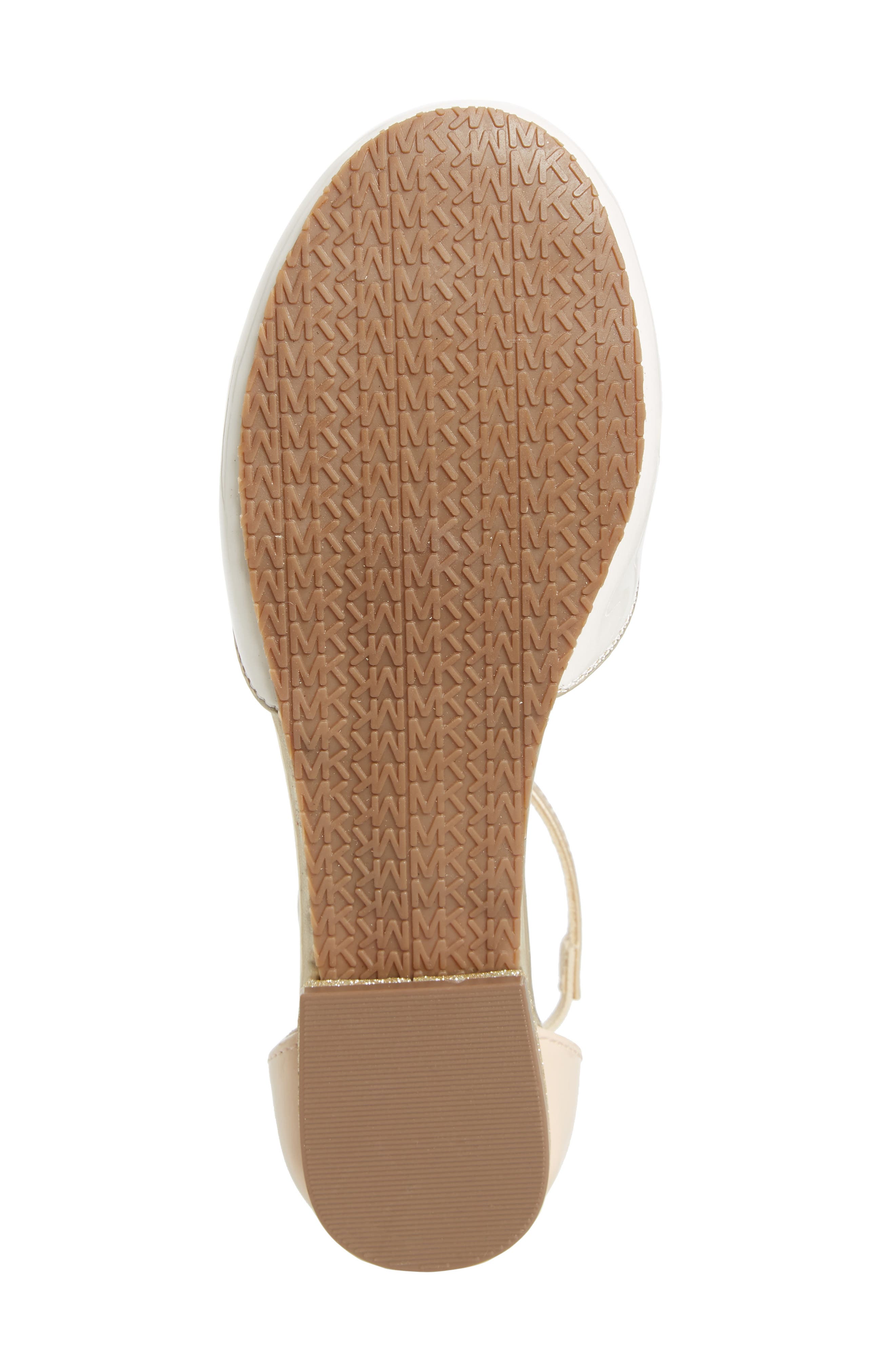 MICHAEL Michael Kors Kitten Kaisa Glitter Heel Sandal, Alternate, color, 