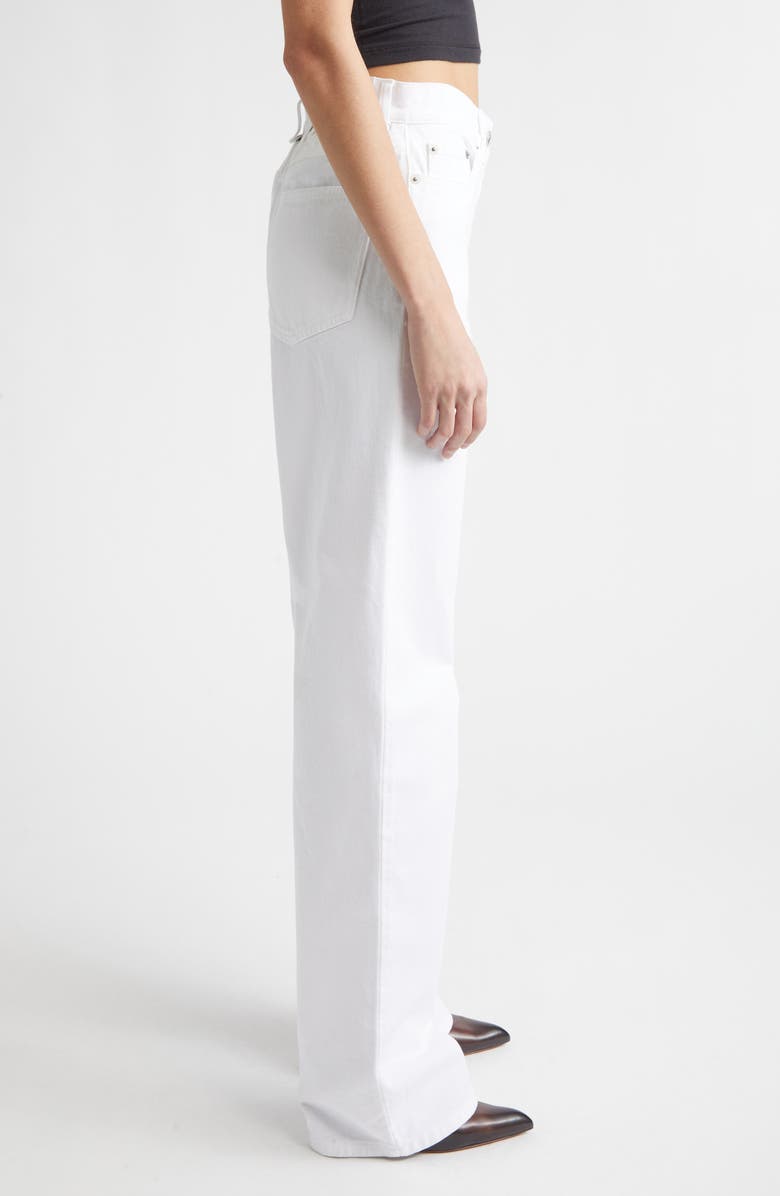 JULIE KEGELS Baggy Jeans, Alternate, color, White