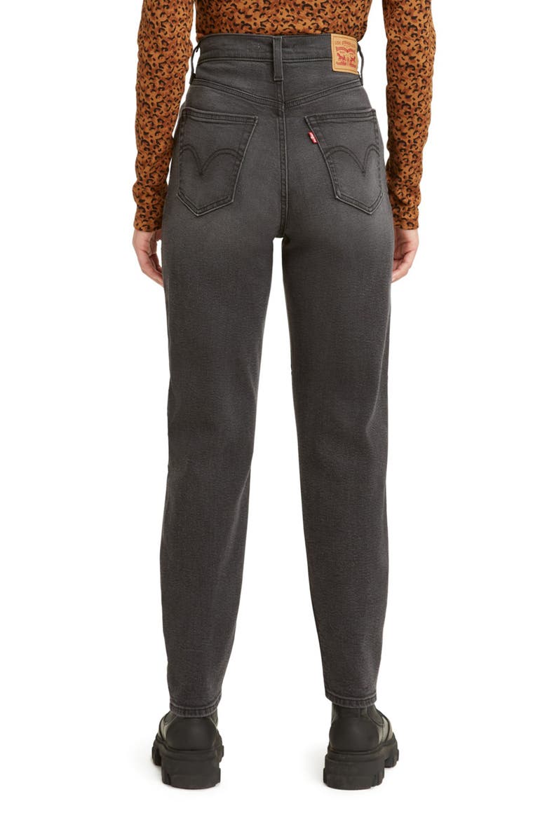 High Waisted Mom Jeans, Alternate, color, SAY NO GO