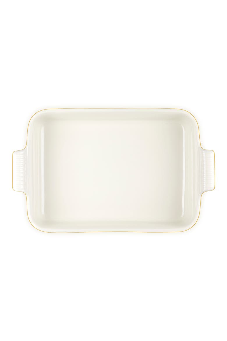 Heritage Stoneware Deep Lasagna Dish, Alternate, color, NECTAR
