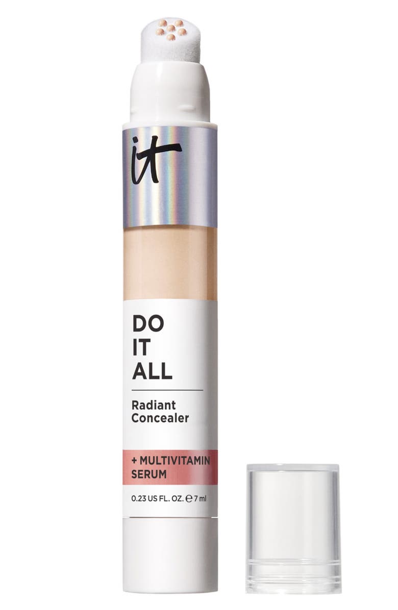 IT Cosmetics Do It All Radiant Concealer + Multivitamin Serum, Main, color, Fair Warm 120