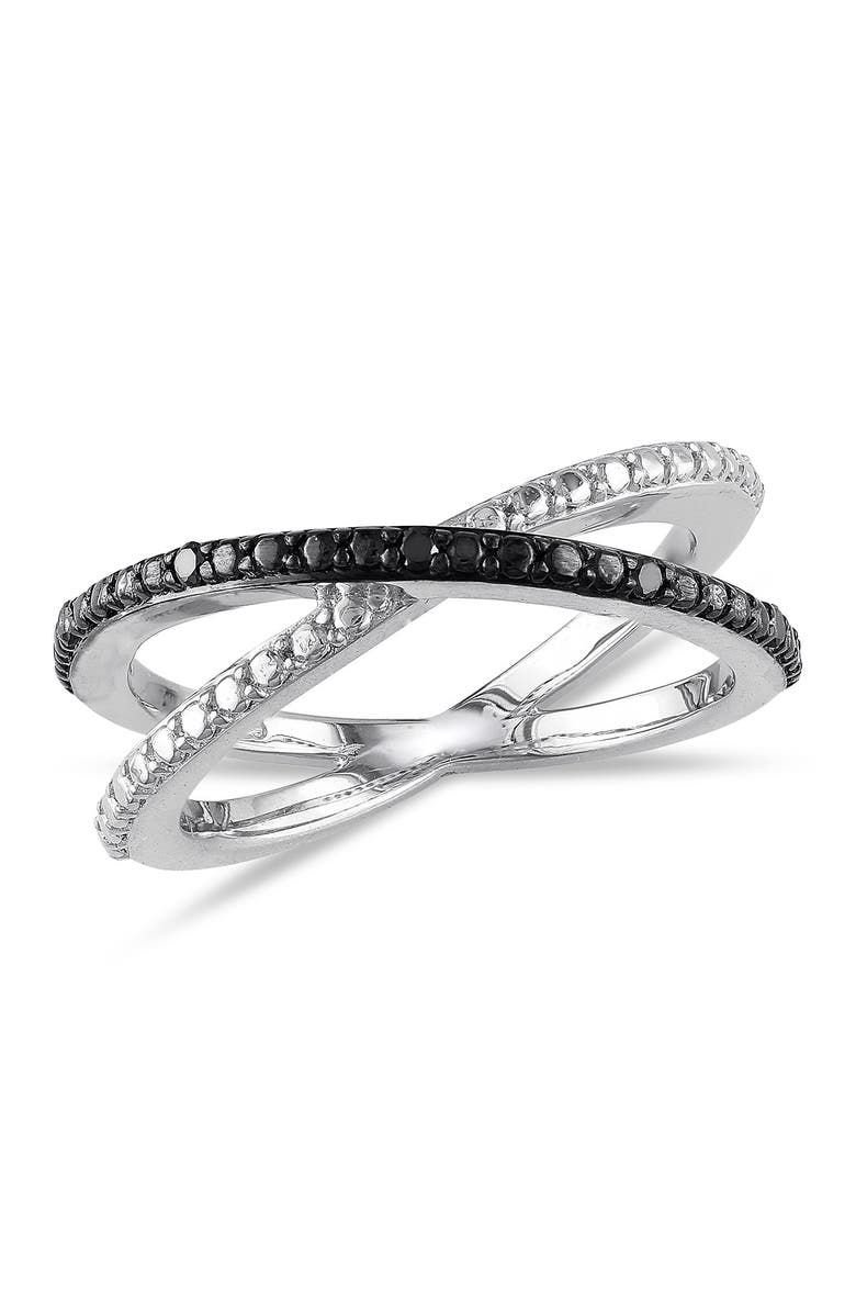 DELMAR Diamond Crisscross Band, Main, color, Black