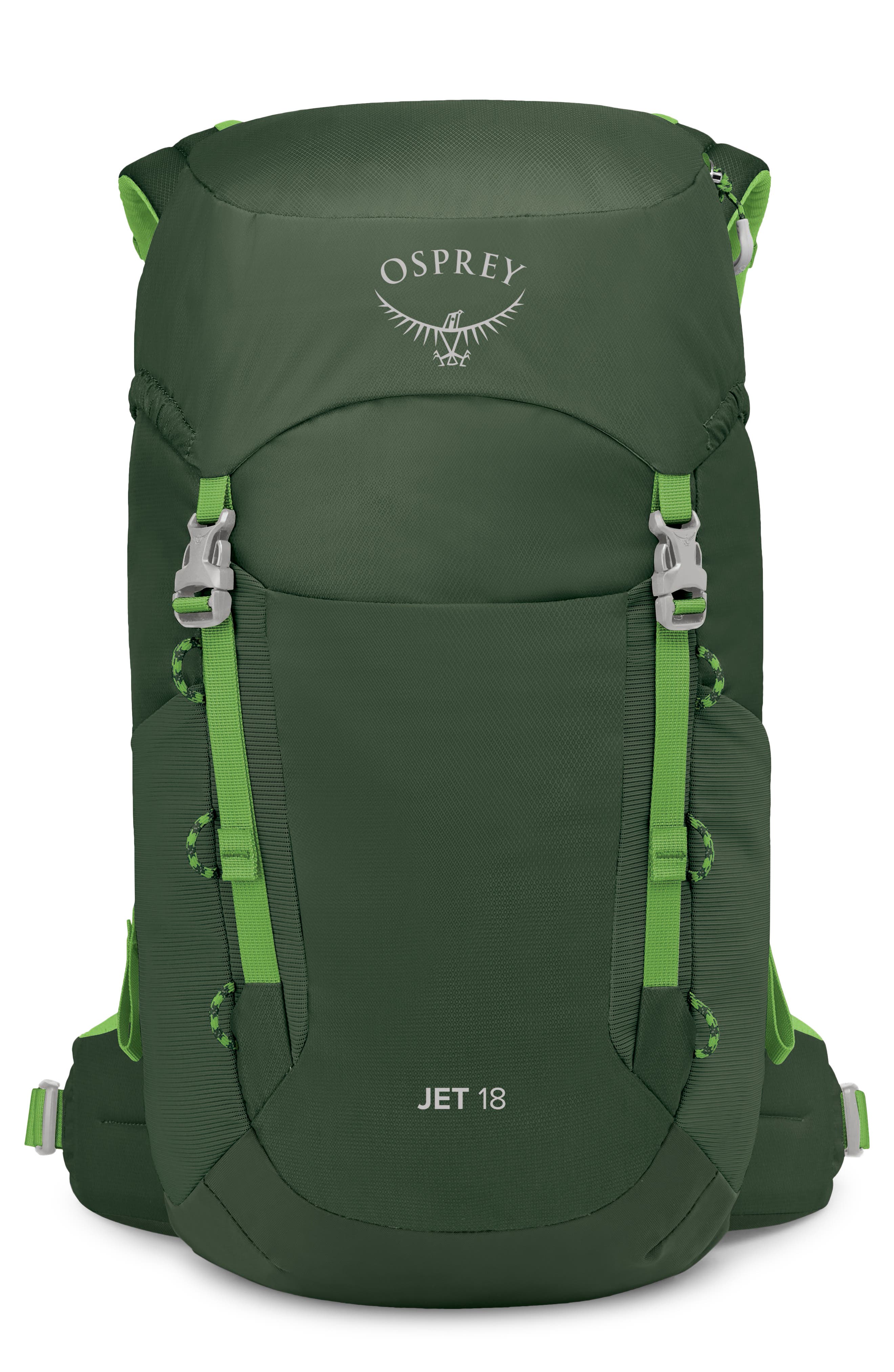Osprey Kids
 Jet 18-Liter Backpack, Main, color, Green Canopy