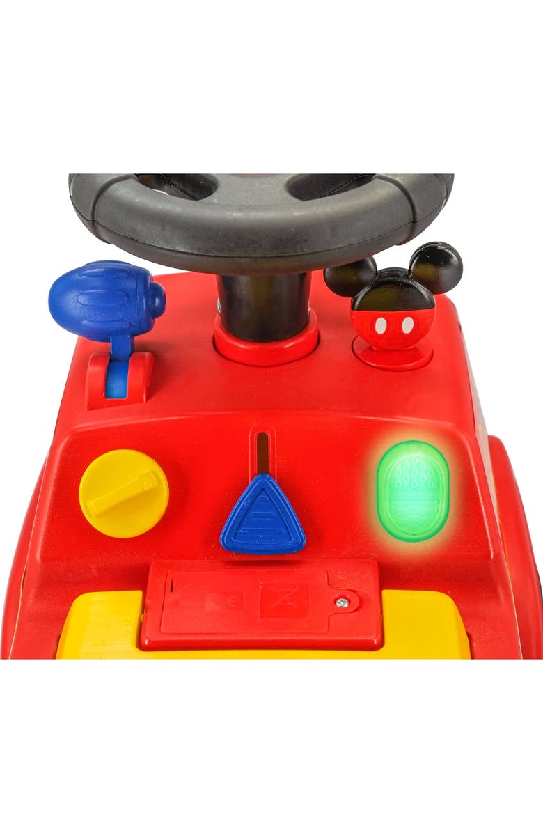 Kiddieland My First Mickey Fire Truck Rideon, Alternate, color, Multicolored