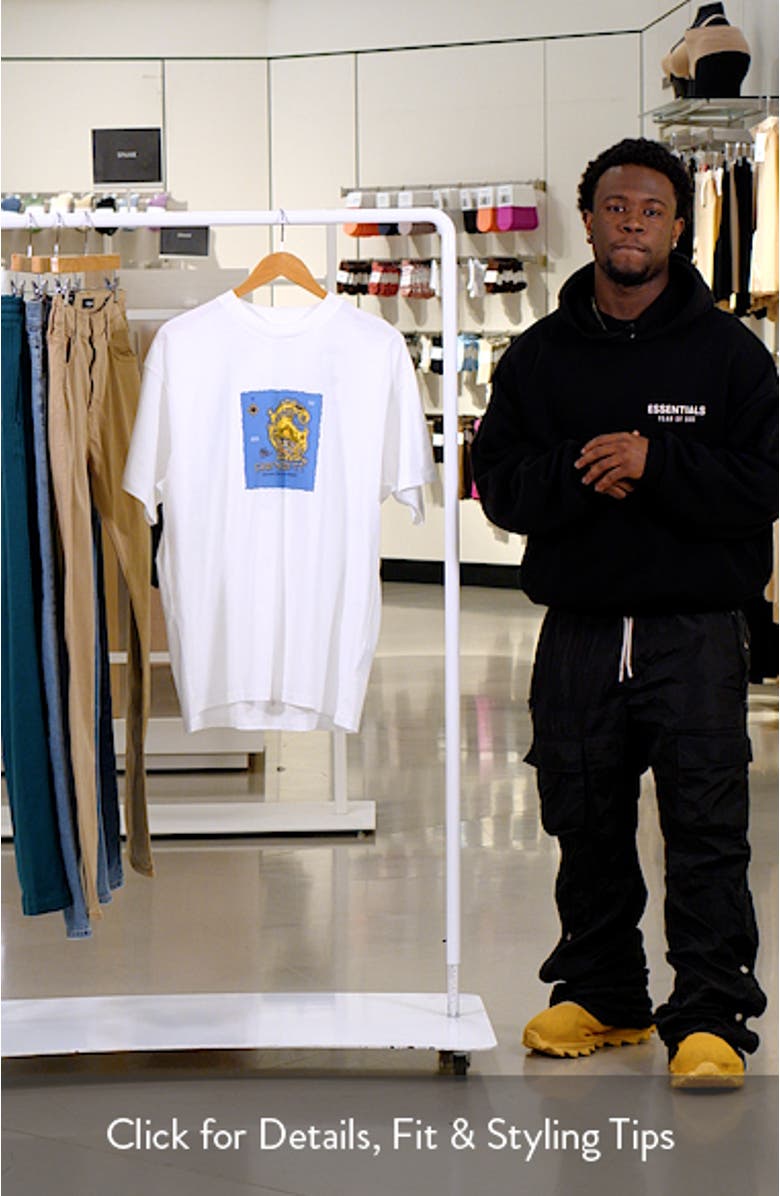 Old World Organic Cotton Graphic T-Shirt, sales video thumbnail