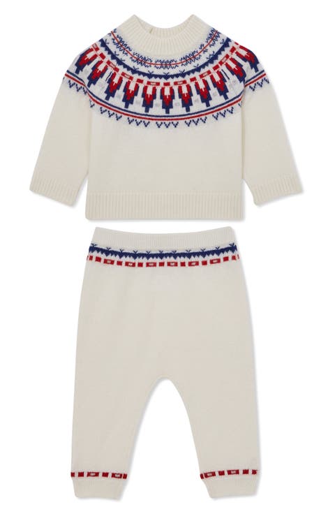 Farley Cashmere Sweater & Leggings Set (Baby)