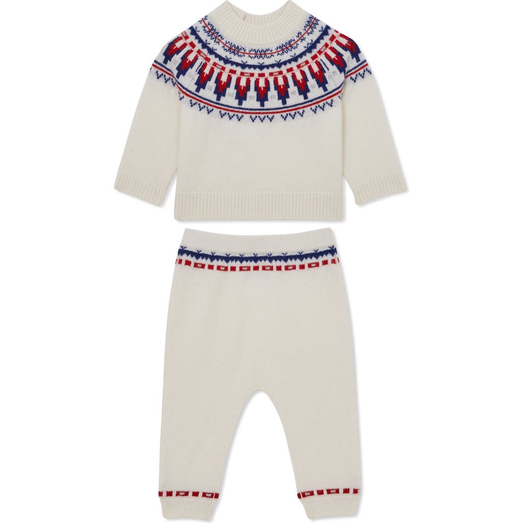 Reiss Farley Cashmere Sweater & Leggings Set In Brown