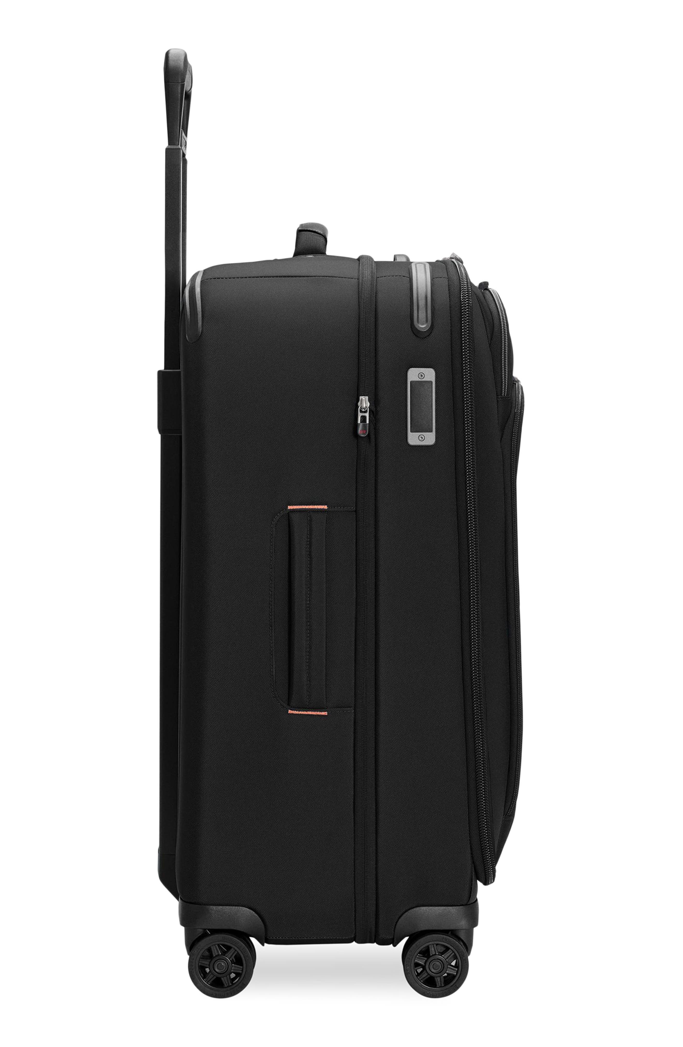 Briggs & Riley Medium ZDX 26-Inch Expandable Spinner Packing Case, Alternate, color, Black