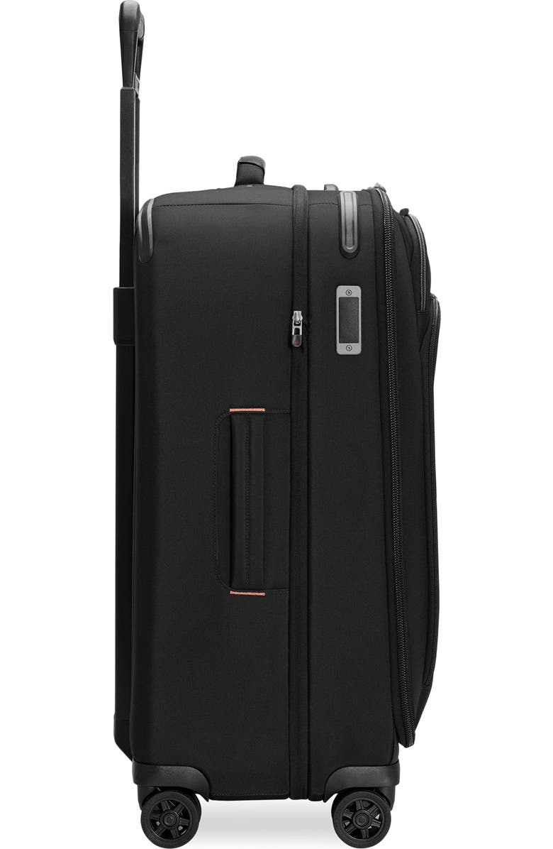Briggs & Riley Medium ZDX 26-Inch Expandable Spinner Packing Case, Alternate, color, Black