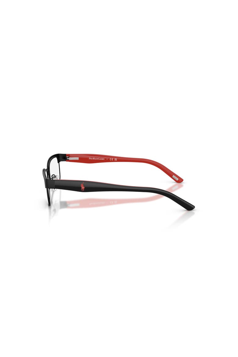 46mm Rectangle optical glasses, Alternate, color, Black