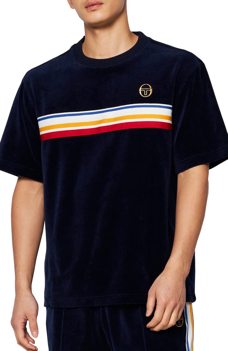 Sergio Tacchini Ivanes Cotton Blend Crewneck T-Shirt, Main, color,