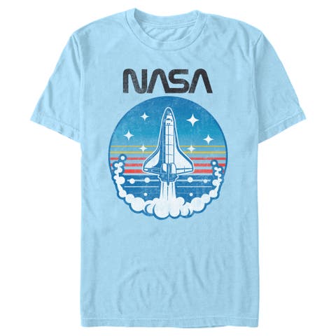 Men's NASA Space Shuttle Badge  Graphic T-Shirt