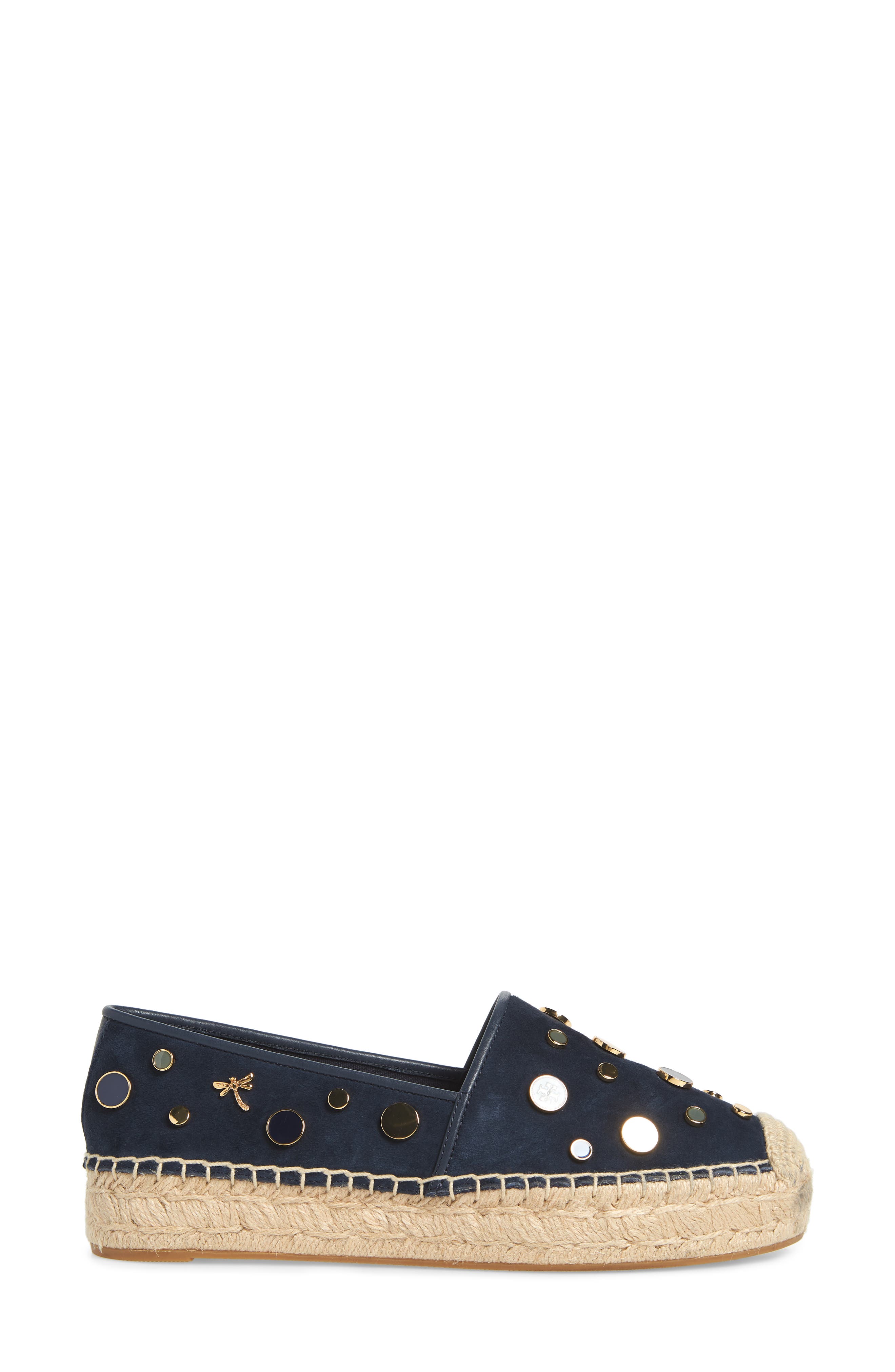 Suki Platform Espadrille, Alternate, color, INK NAVY/ INK NAVY