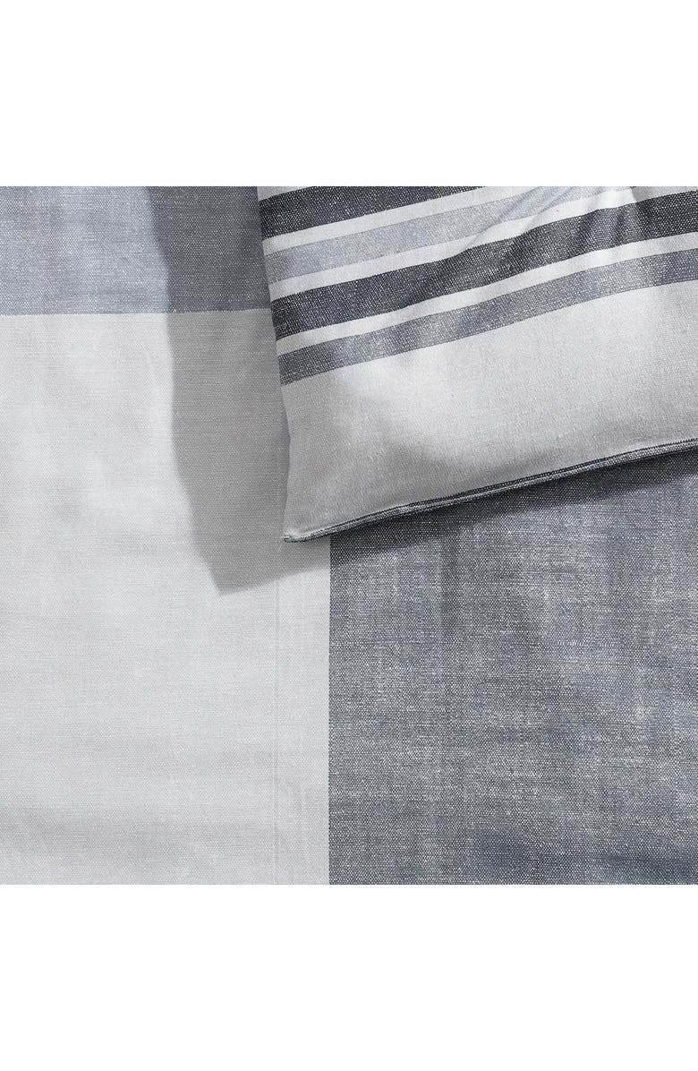 Eddie Bauer Plaid Reversible Comforter & Sheets Set, Alternate, color, Grey