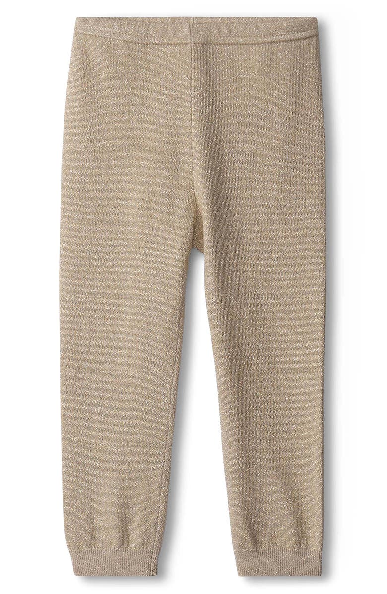 Hatley Glitter Leggings, Main, color, Yellow