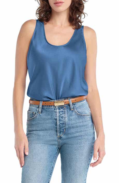 Clean Cut Satin Tank