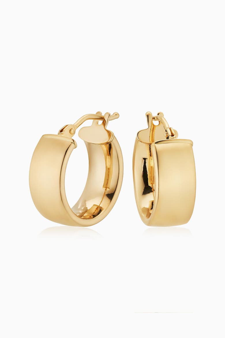 14K Yellow Gold The One Hoops, Main, color, Yellow Gold